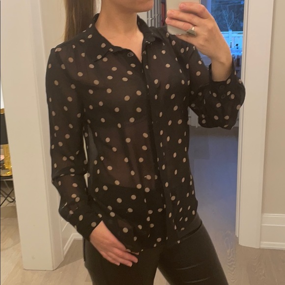 Mesh button shirt - Picture 1 of 6